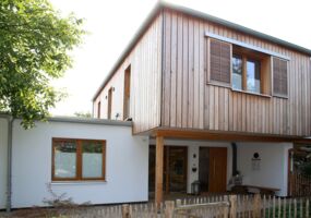 Massivholzhaus in Holz 100 bei Bielefeld