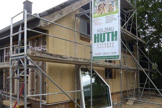 Fassadensanierung (Massa Ausbau Haus) Bj. 1975 bei Mannheim